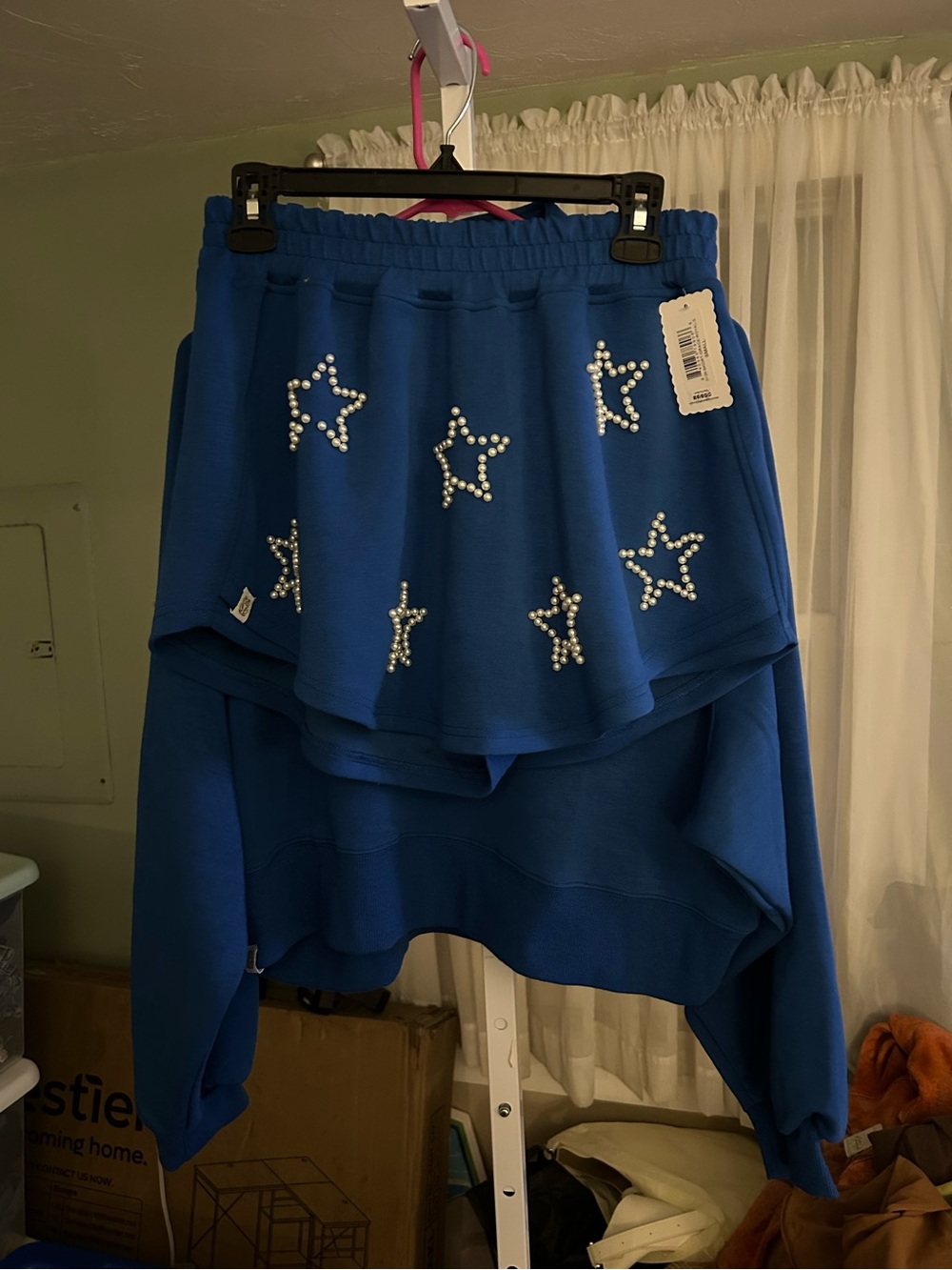 Simply Southern Skort Set in Cobalt Blue